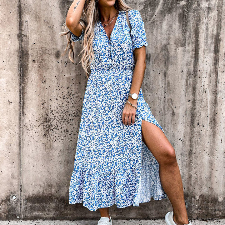 Meadow Bloom Midi Dress
