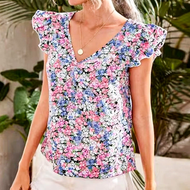 Evelyn Ruffle Blouse