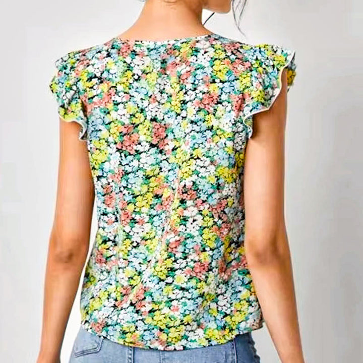 Evelyn Ruffle Blouse