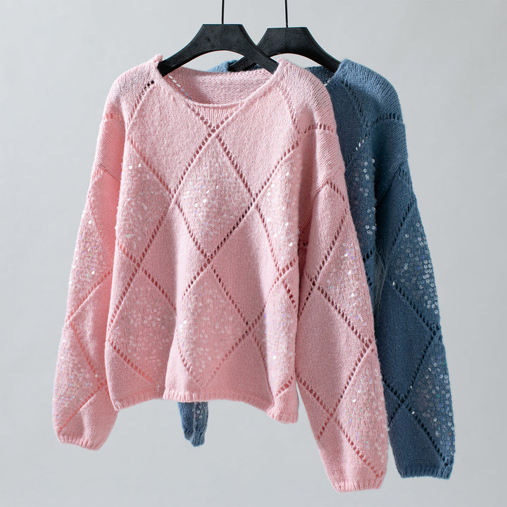 Loria Sequins Glow Sweater