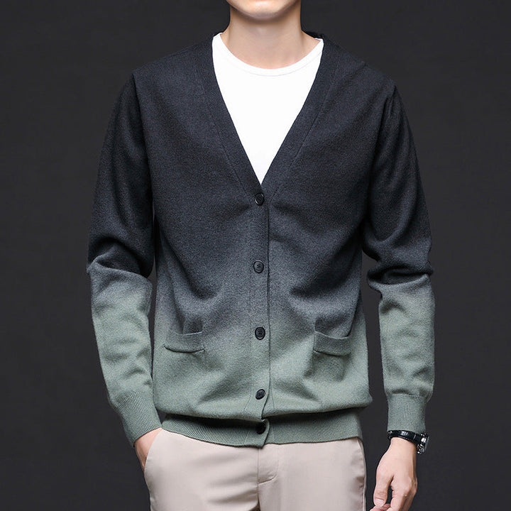 LORENZO GRADIENT SWEATER