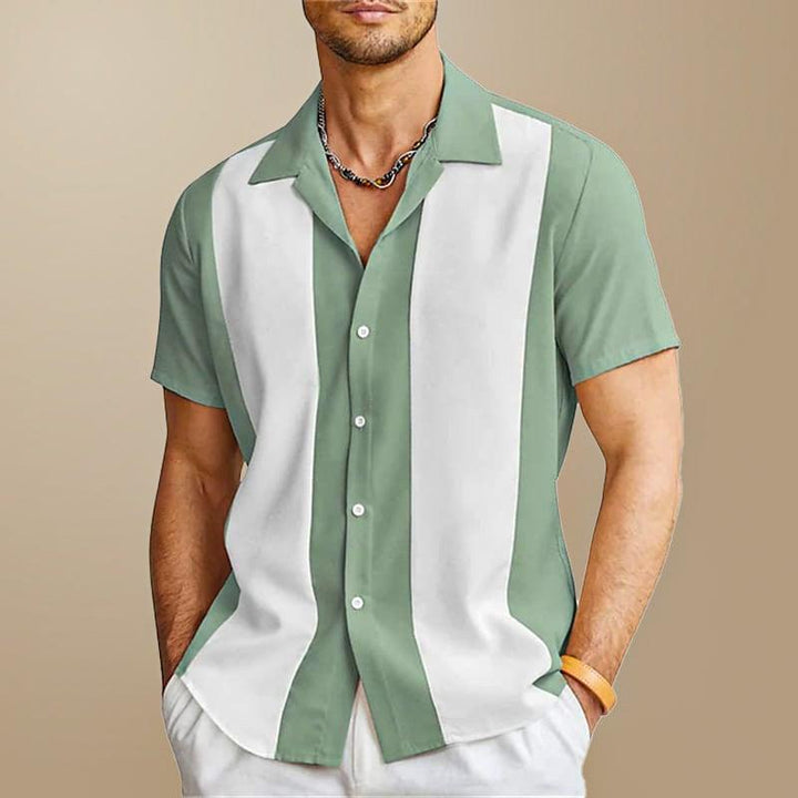 Coastal Stripe Sleeve Shirt