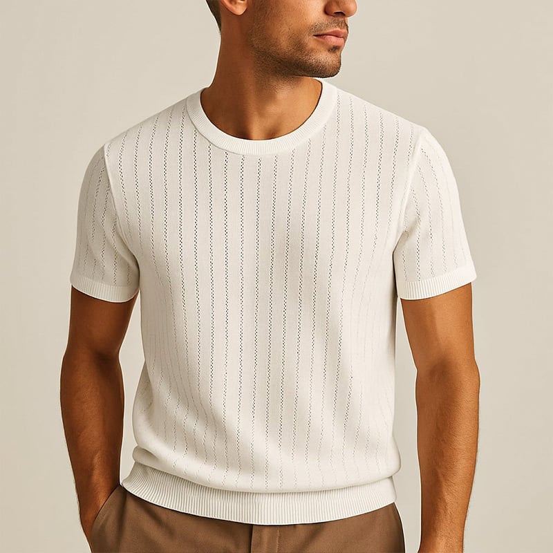 BreezeKnit Crew Tee